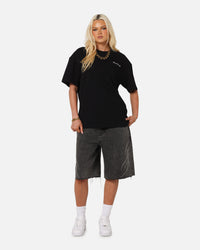 Saint Morta Sanctified Jorts Aged Grey