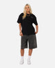 Saint Morta Sanctified Jorts Aged Grey