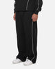 New Era Wide Leg Trackpants Black