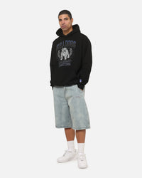 Bleacher Athletic Canterbury-Bankstown Bulldogs NRL Adult Club Wreath Hoodie Black