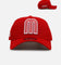 New Era Mexico National Baseball Team 'Mexico Polychromatic' 9FORTY A-Frame Snapback Red