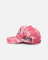 Von Dutch Pink Lightning Trucker Snapback Pink