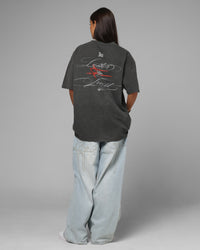 Loiter Devotion T-Shirt Black Wash
