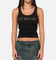 Ed Hardy Women's Rhinestone Logo Tank Black