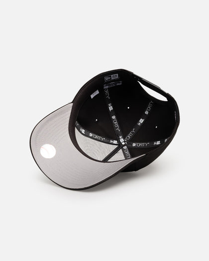New Era New York Yankees 'Pearl Bobble' 9FORTY A-Frame Snapback Black