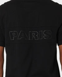Carré Panneau T-Shirt Black/Black