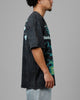 Loiter Night Crawler Drop T-Shirt Black Acidwash