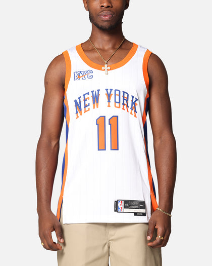Nike Jalen Brunson New York Knicks #11 City Edition 2024/25 Nike Dri-Fit NBA Swingman Jersey White