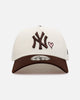 New Era New York Yankees 'Pink Satin Hearts Walnut' 9FORTY A-Frame Snapback Chrome/Walnut