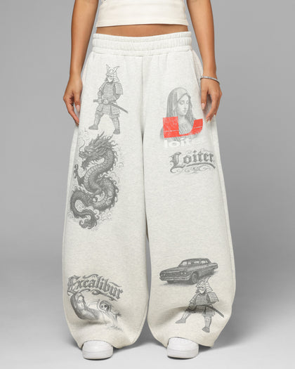 Loiter Holy Flame Sweatpants Grey