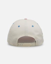 New Era Texas Rangers 'Pastel' 9FORTY A-Frame Snapback Chrome White
