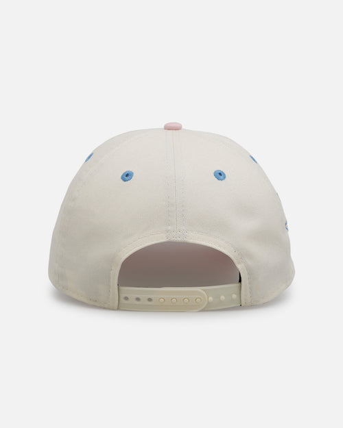 New Era Texas Rangers 'Pastel' 9FORTY A-Frame Snapback Chrome White