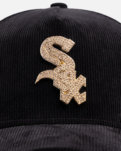 New Era Chicago White Sox 'Diamontee Cord' 9FORTY A-Frame Snapback Black Cord