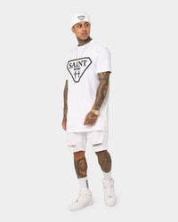 Saint Morta Liberty Lafayette T-Shirt White/Black