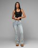 Loiter Women's Hybrid Scoop Neck Tank Black