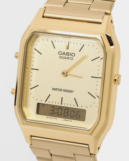 Casio AQ230GA-9DS Gold