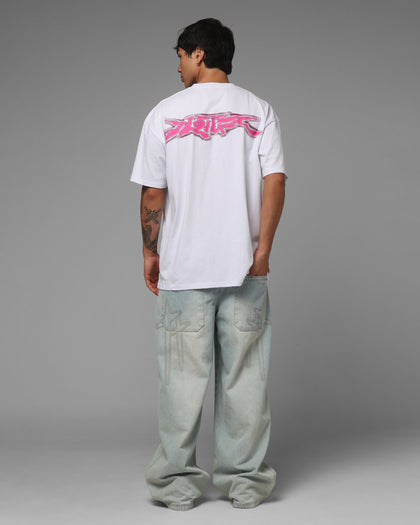 Loiter Cyber Logo T-Shirt White