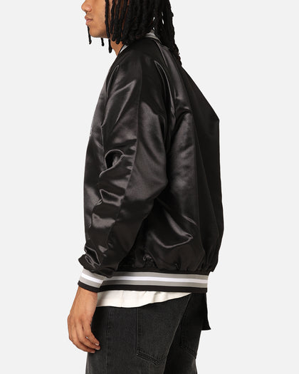 Mitchell & Ness Las Vegas Raiders Lightweight Satin Jacket Black