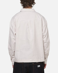 Carré x Disney Mickey & Friends Long Sleeve Oxford Shirt Ecru/Dark Khaki