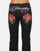 Ed Hardy Women's Rose Bootcut Jeans Raw Indigo