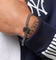Guess Mainline Back To Black Octagon Bracelet Silver