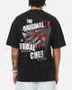 73Studio X WWE Roman Reigns Vintage T-Shirt Black Acidwash