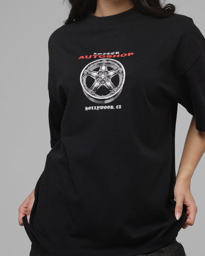 Loiter Body Shop T-Shirt Black