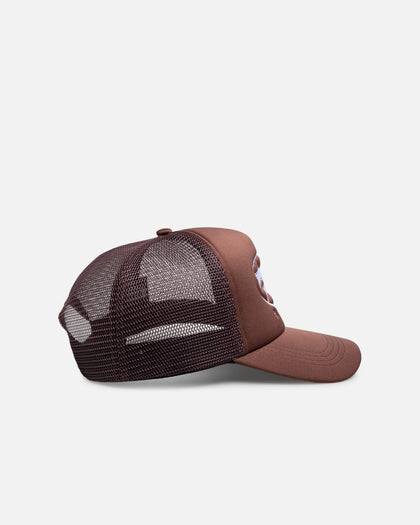 Carré Academy Trucker Snapback Brown