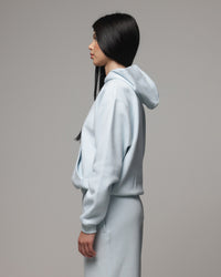 American Thrift Women's Classic Hoodie Light Blue