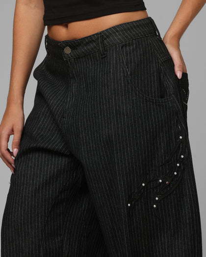 Loiter Midnight Pants Black