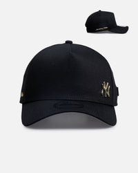 New Era New York Yankees 'Flawless Gold 10 Year Anniversary' 9FORTY A-Frame Snapback Black