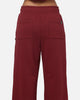 Carre Rivet Trackpants Burgundy