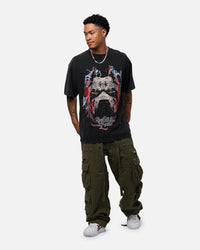 Rolling Loud X Culture Kings Dawg T-Shirt Vintage Black