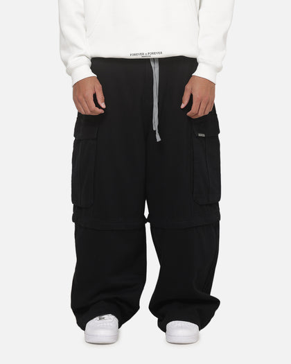 Saint Morta Umbra Super Baggy Cargo Pants Black
