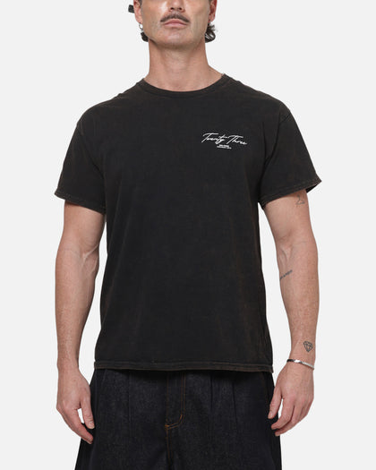 XXIII Script T-Shirt Black/White