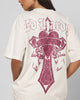 Ed Hardy Sacred Heart T-Shirt Off White