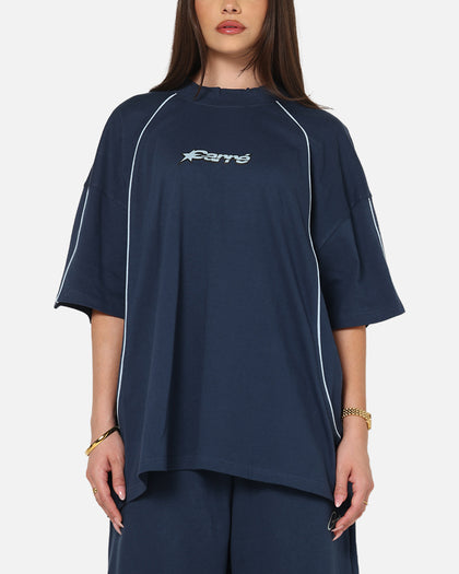 Carre International Star T-Shirt Navy