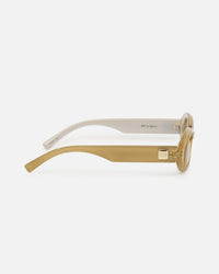 Le Specs Work It Sunglasses Champagne