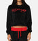 Ed Hardy Women's Cropped Hoodie Black/Red