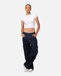 Carre Baggy Cargo Jeans Indigo Denim
