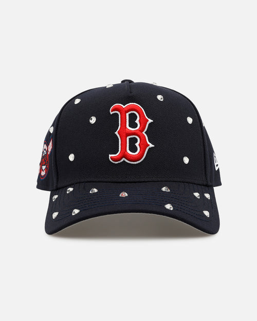 New Era Boston Red Sox 'Embellishment' 9FORTY A-Frame Snapback Official Team Colors