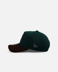 New Era New York Yankees 'Rainforest' 9FORTY A-Frame Snapback Green/Brown
