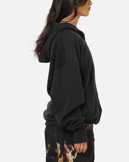 Saint Morta Crossbearer Zip Hoodie Black