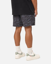 Saint Morta Year Of The Snake Nylon Shorts Black/Grey