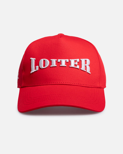 Loiter Retro Snapback Red