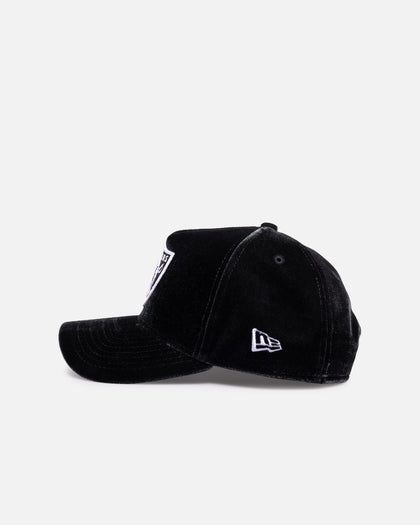 New Era Las Vegas Raiders 'Velvet Official Team Color' 9FORTY A-Frame Snapback Black