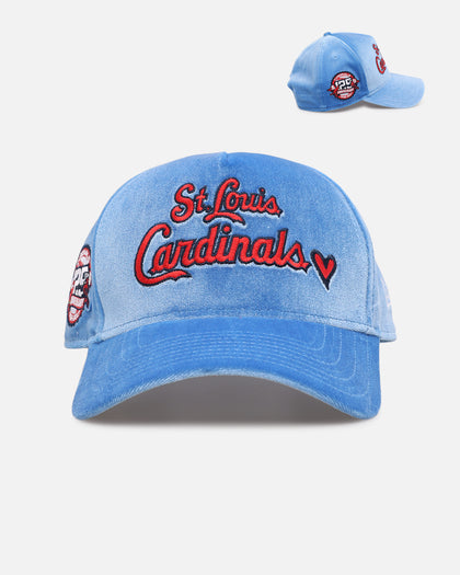 New Era St. Louis Cardinals 'Velvet Hearts' 9FORTY A-Frame Snapback Sky Blue