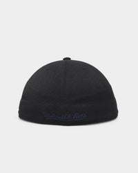 Mitchell & Ness Golden State Warriors 'Team Script 2.0 Hardwood Classics' Fitted Black