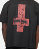 Saint Morta Saints Marked Button Up Shirt Washed Black