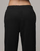 American Thrift Women's Straight Leg Trackpants Black